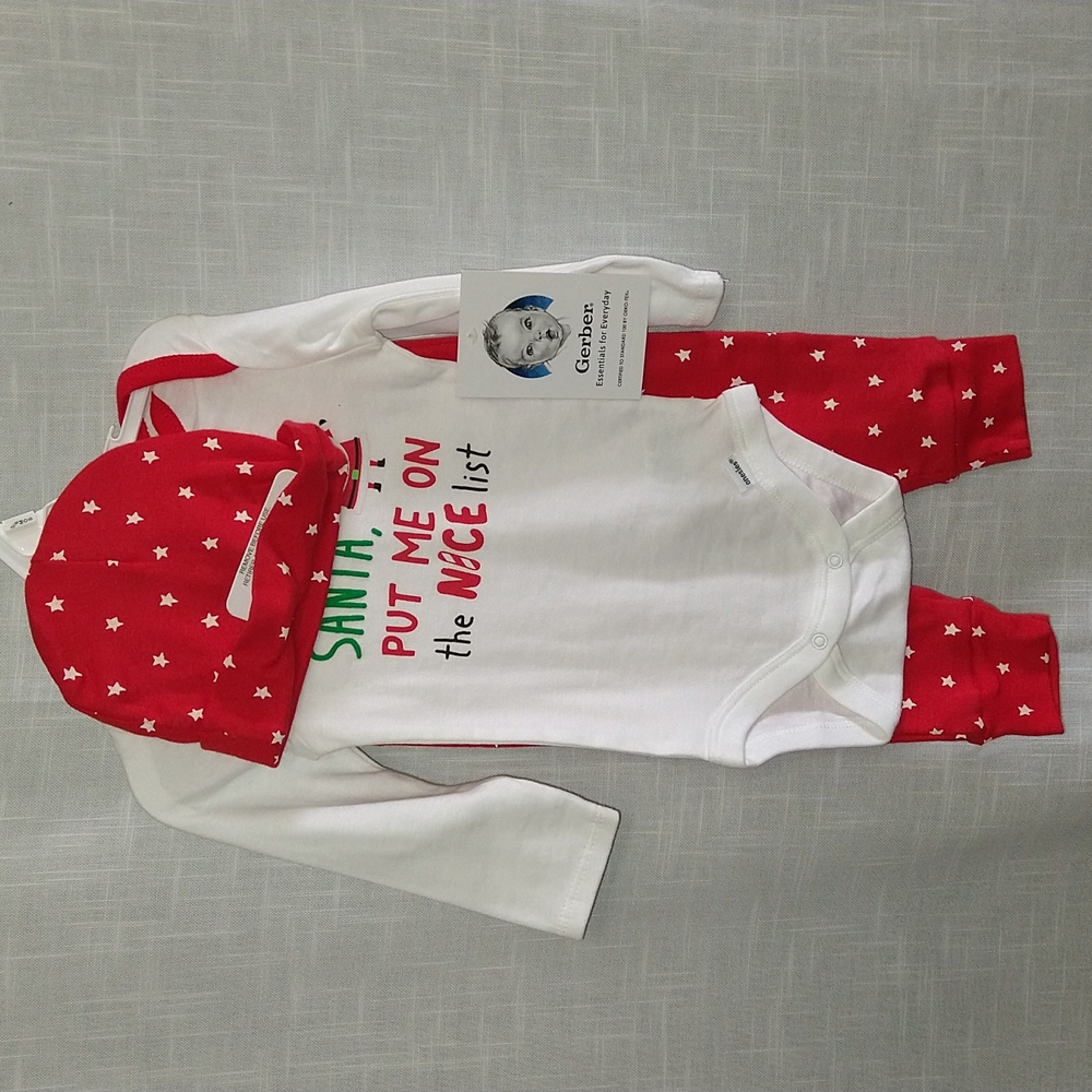 Baby Christmas Matching Set of 3 Pc